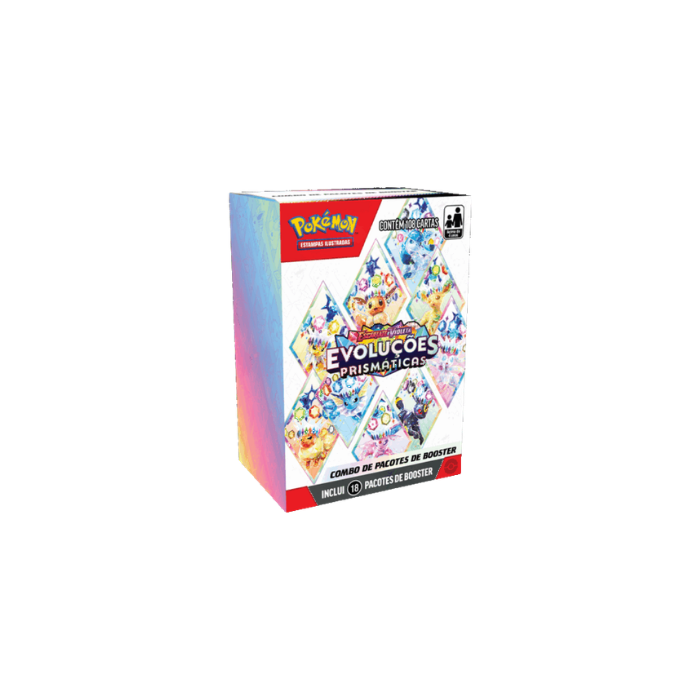 PTBR | Pokémon | Combo de Booster Evoluções Prismáticas