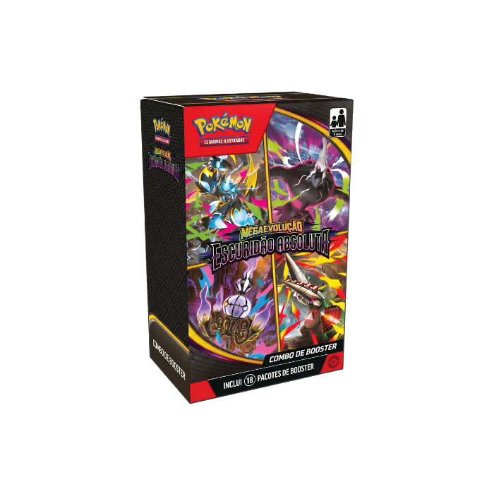 PTBR | Pokémon | Combo de Booster Escuridão Absoluta