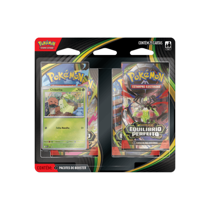 PTBR | Pokémon | Blister Quádruplo Equilíbrio Perfeito