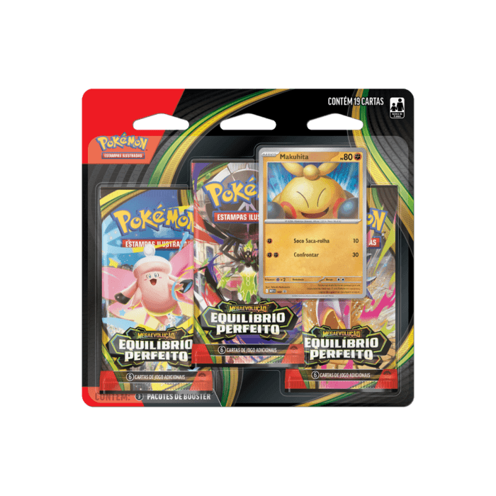 PTBR | Pokémon | Blister Triplo Equilíbrio Perfeito
