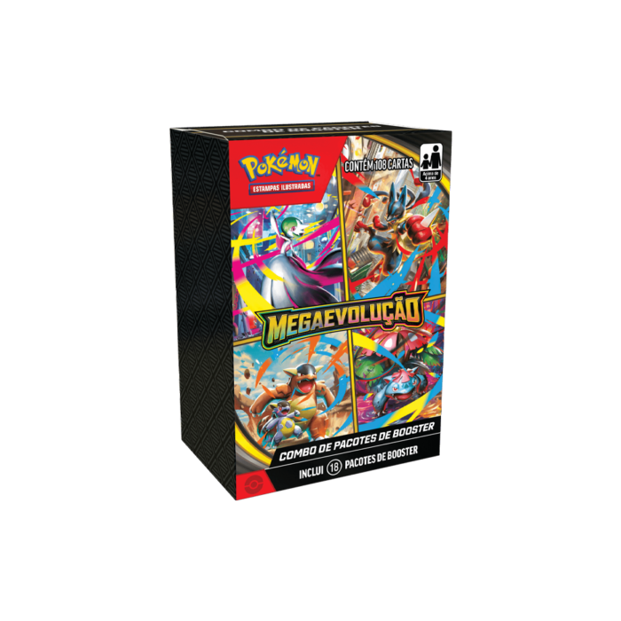PTBR | Pokémon | Combo de Booster Mega Evolução