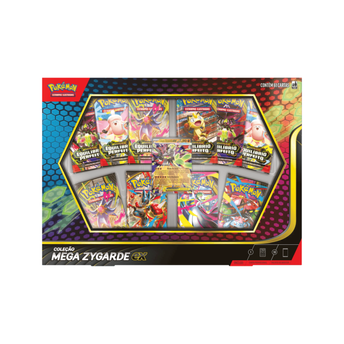 PTBR | Pokémon | Box Coleção Mega Zygarde EX